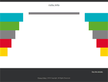 Tablet Screenshot of guides.rails.info